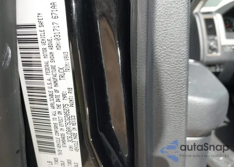 2012 Ram 1500 St из США, поврежденный, VIN 3C6JD6AT5CG205275